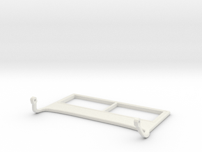 Axial SCX24 Willys Jeep Windshield in White Natural Versatile Plastic