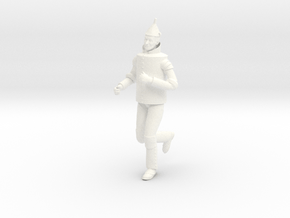 Wizard of Oz - Tin Man in White Processed Versatile Plastic