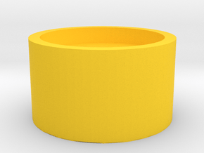 FCCE Motor holder Part 6 in Yellow Smooth Versatile Plastic