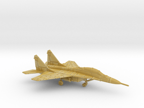 MiG-35D Fulcrum F (Clean) in Tan Fine Detail Plastic: 1:200