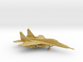 MiG-35S Fulcrum F (Loaded) in Tan Fine Detail Plastic: 1:200