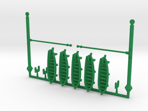 1/350 Caracciolo Class (1919) Fittings in Green Smooth Versatile Plastic