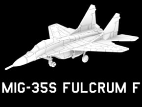 MiG-35D Fulcrum F (Clean) in White Natural Versatile Plastic: 1:220 - Z