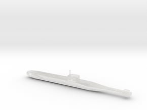 1/200 scale IJN Kaiten type 1 midget submarine in Clear Ultra Fine Detail Plastic