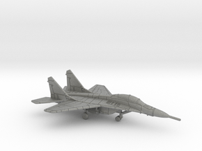 MiG-29K Fulcrum D (Clean) in Gray PA12: 6mm