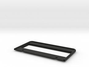 Center Console 1 DIN plate in Black Natural Versatile Plastic