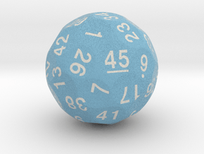 d45 Sphere Dice "Brimful of Asha" in Matte High Definition Full Color