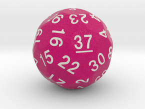 d37 Sphere Dice "Magnesia" in Standard High Definition Full Color