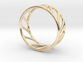 Cool Ring One in 14k Gold Plated Brass