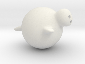 3D Print Seal Cshutchinson in White Natural Versatile Plastic: Small