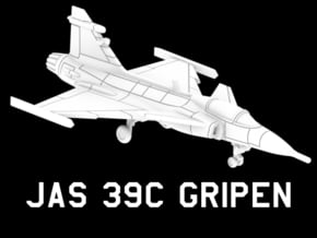JAS 39C Gripen (Clean) in White Natural Versatile Plastic: 1:220 - Z