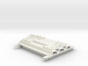 THM 01.0015-2 coupler bracket 5 mm. in White Natural Versatile Plastic