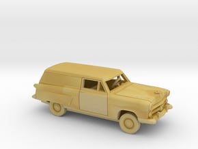 1/160 1952 Ford Courier Sedan Delivery Kit in Tan Fine Detail Plastic