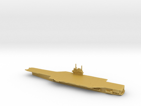 1/2400 Scale USS Forrestal CV-59 in Tan Fine Detail Plastic