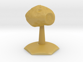 Phobos on Hex Stand in Tan Fine Detail Plastic