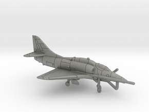 A-4F Skyhawk (Clean) in Gray PA12: 6mm