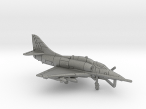 A-4F Skyhawk (Loaded) in Gray PA12: 6mm