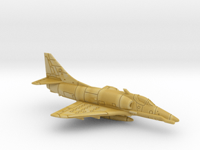 7cm A-4K Skyhawk (Loaded/Gear Up) in Tan Fine Detail Plastic: Medium