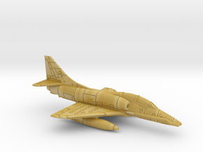 7cm TA-4K Skyhawk (Loaded/Gear Up) in Tan Fine Detail Plastic: Medium