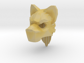 Gnoll Mask for Lego Minifig in Tan Fine Detail Plastic