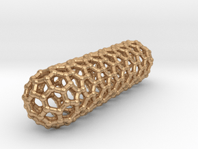 0851 Carbon Nanotube Capped (9,0) 25x6 cm in Natural Bronze