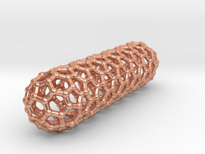 0851 Carbon Nanotube Capped (9,0) 25x6 cm in Natural Copper
