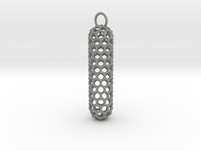 0852 Carbon Nanotube Capped (9,0) 0.7x0.69x3 cm in Gray PA12