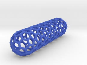 0850 Carbon Nanotube Capped (9,0) 1.04x1.03x4.0 cm in Blue Smooth Versatile Plastic