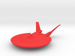 1000 Loknar class hull1 in Red Smooth Versatile Plastic