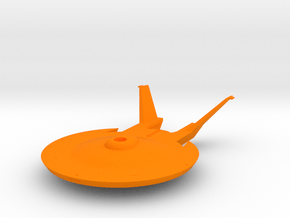1000 Loknar class hull1 in Orange Smooth Versatile Plastic
