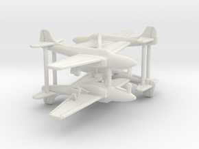 P-49A Airacomet in White Natural Versatile Plastic: 1:350