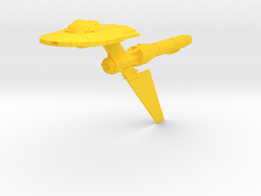 850 Claymore class in Yellow Smooth Versatile Plastic