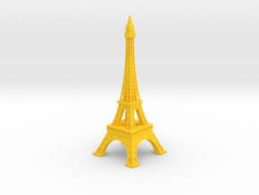 Eiffel Tower in Yellow Smooth Versatile Plastic