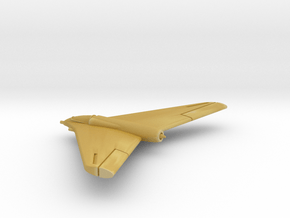 Horten Ho X (with support tabs) in Tan Fine Detail Plastic