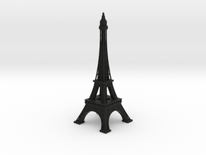 Eiffel Tower in Black Smooth PA12