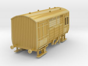 o-120fs-lms-d1878-horsebox in Tan Fine Detail Plastic