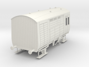 o-32-lms-d1956-horsebox in White Natural Versatile Plastic