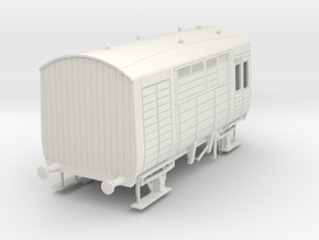 o-43-lms-d1956-horsebox in White Natural Versatile Plastic