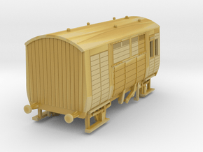 o-100-lms-d1956-horsebox in Tan Fine Detail Plastic