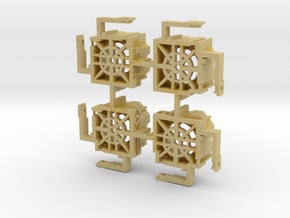 4x-Retech-bowl-housing-3D-print in Tan Fine Detail Plastic