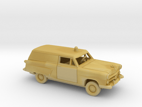 1/160 1952 Ford Courier Emergency Kit V.1 in Tan Fine Detail Plastic