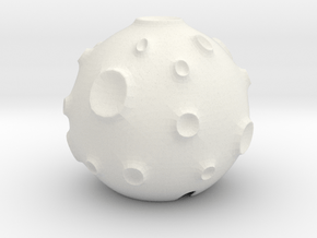 Moonball Shade in White Natural Versatile Plastic