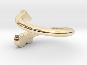 Sruof Ring - Simplistc Set   in 14k Gold Plated Brass: 3 / 44