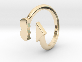 Sruof Ring - Simplistc Set   in 9K Yellow Gold : 9 / 59