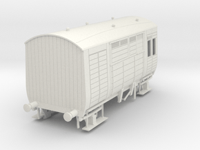 o-43-lms-d2125-horsebox in White Natural Versatile Plastic