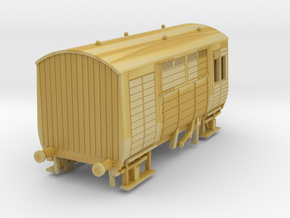 o-120fs-lms-d2125-horsebox in Tan Fine Detail Plastic