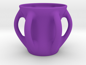 Octocup (Half Liter) in Purple Smooth Versatile Plastic