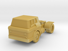 Ford C-Cab Semi Tractor - 1:72scale in Tan Fine Detail Plastic