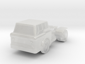 Ford C-Cab Semi Tractor - 1:72scale in Clear Ultra Fine Detail Plastic