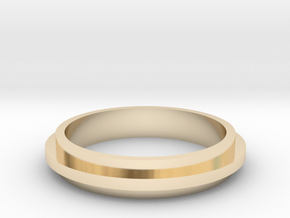 T ring in 9K Yellow Gold : 8 / 56.75